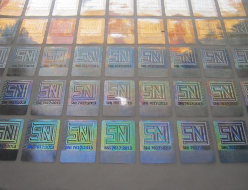 Sticker Hologram Sni 7617 2013, 1.5 X 2cm
